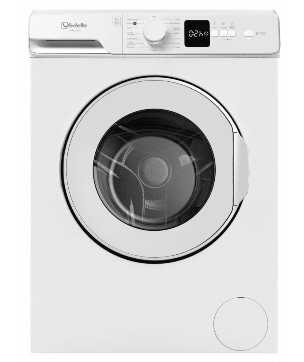 Lave-linge compact hublot 9kg -LFV294Q